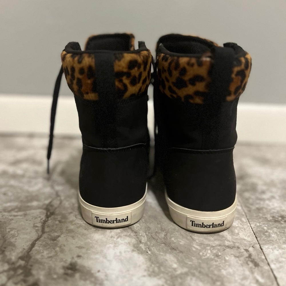Timberland Skyla Bay 6 inch cheetah print boot - Picture 3 of 4